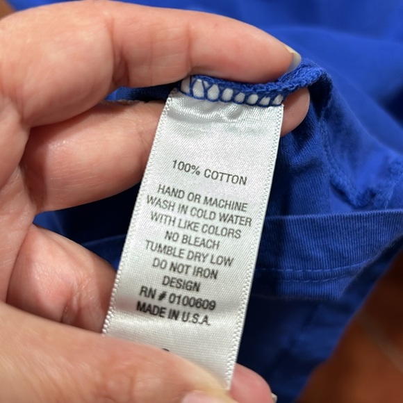 Junk food Vtg Rare Razor Ramon Blue Tshirt Mens size small - Picture 7 of 7